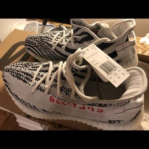 Adidas Yeezy Boost 350 “Zebra” Size 11 Brand New